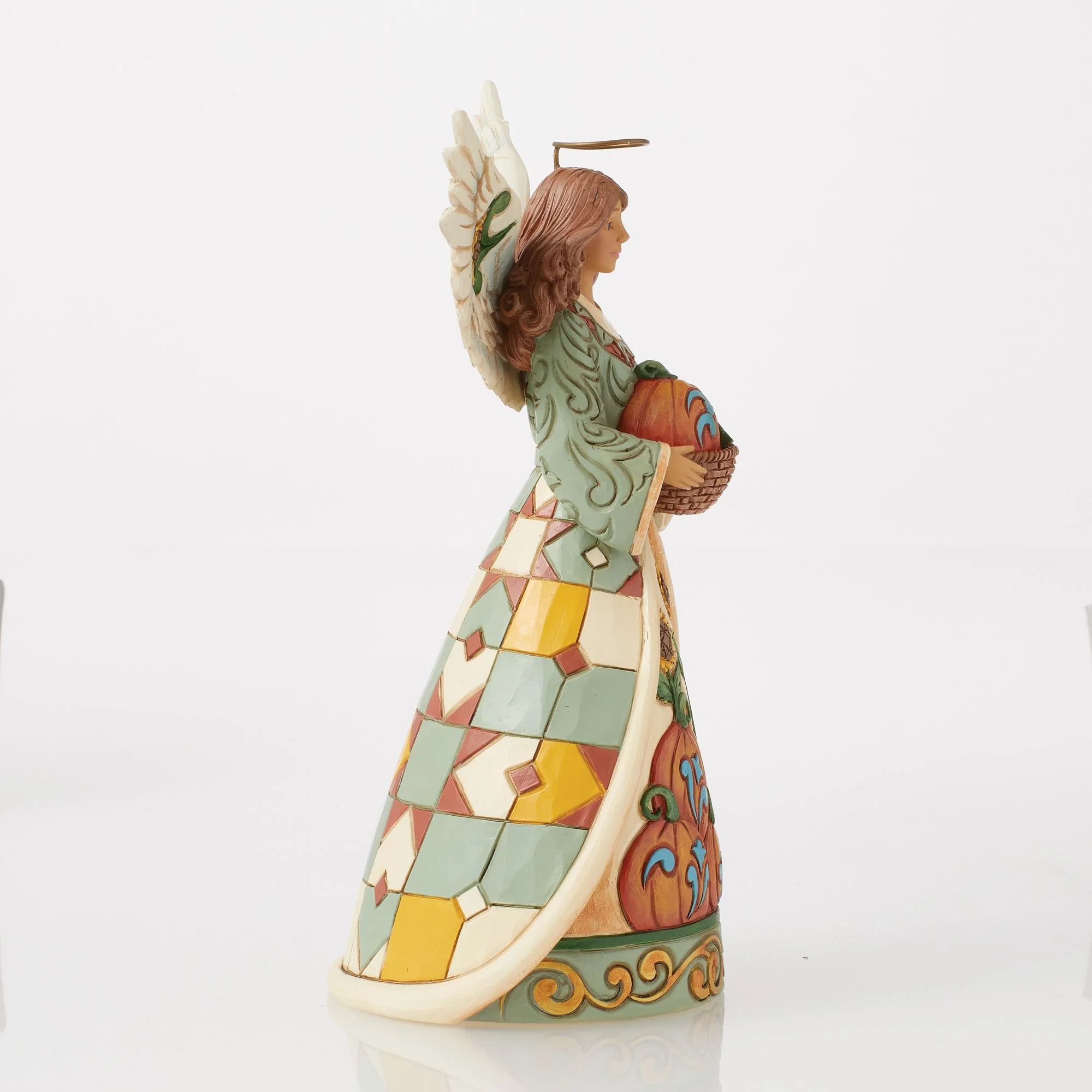Angel with Sunflower Figurine - Image 5