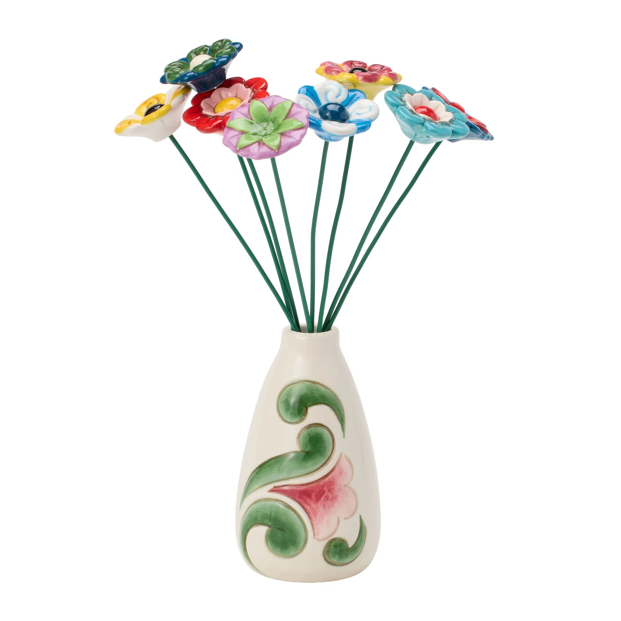 Cream with Floral Vase - Image 5