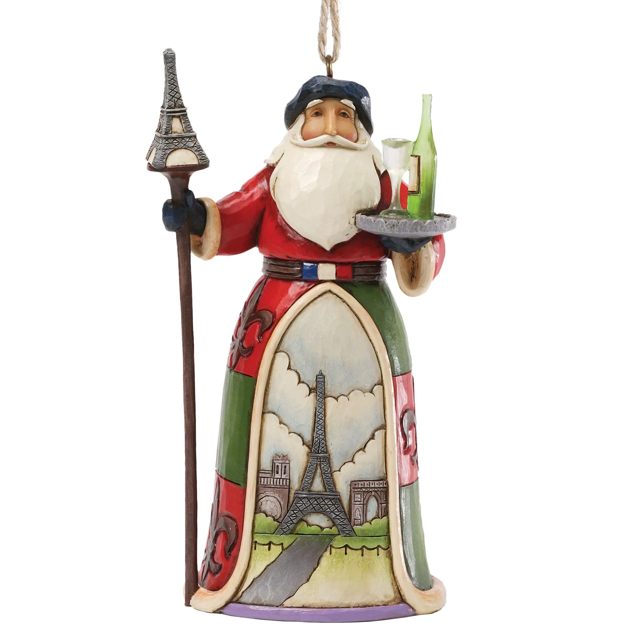 French Santa Ornament - Image 2