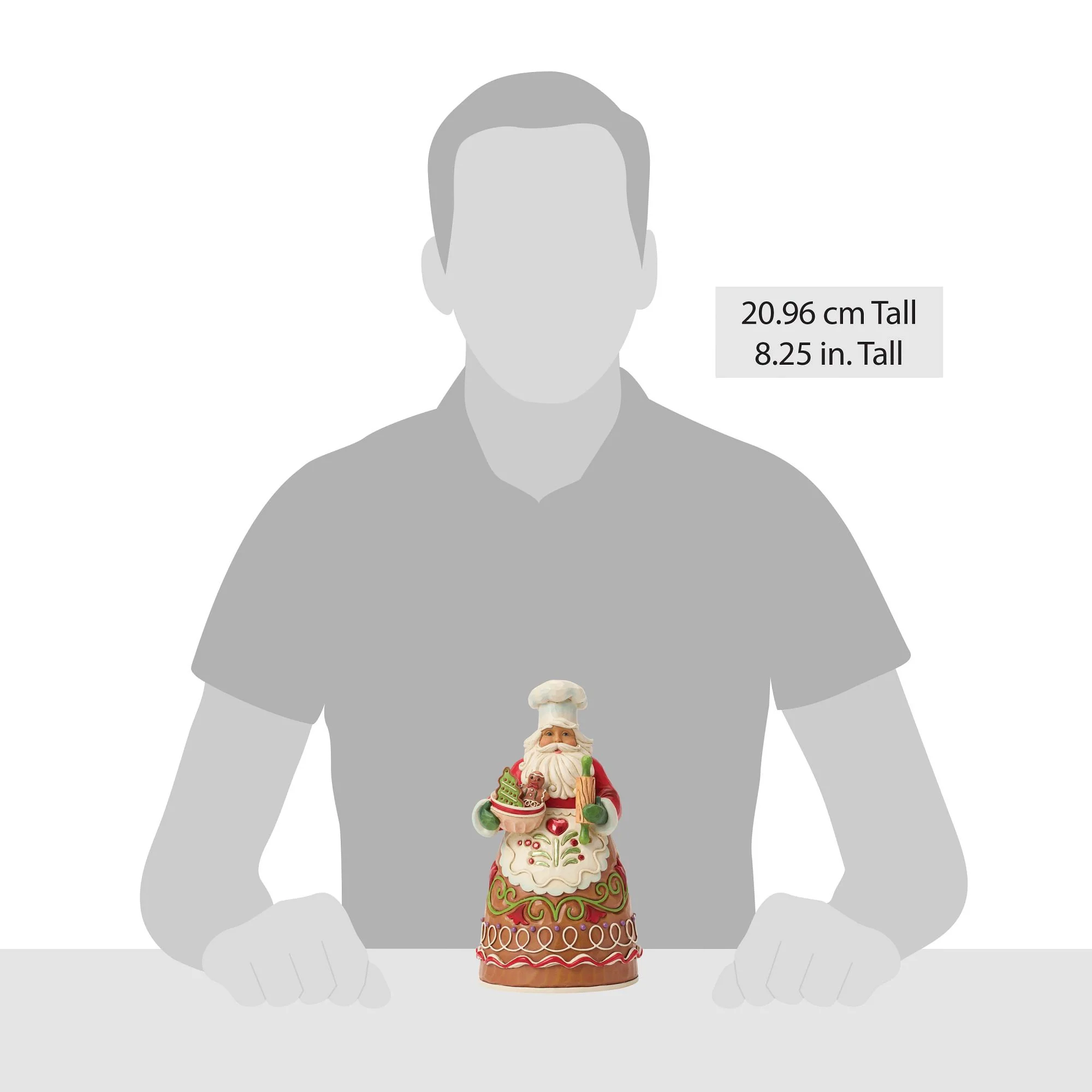 Gingerbread Pastry Chef Santa - Image 4