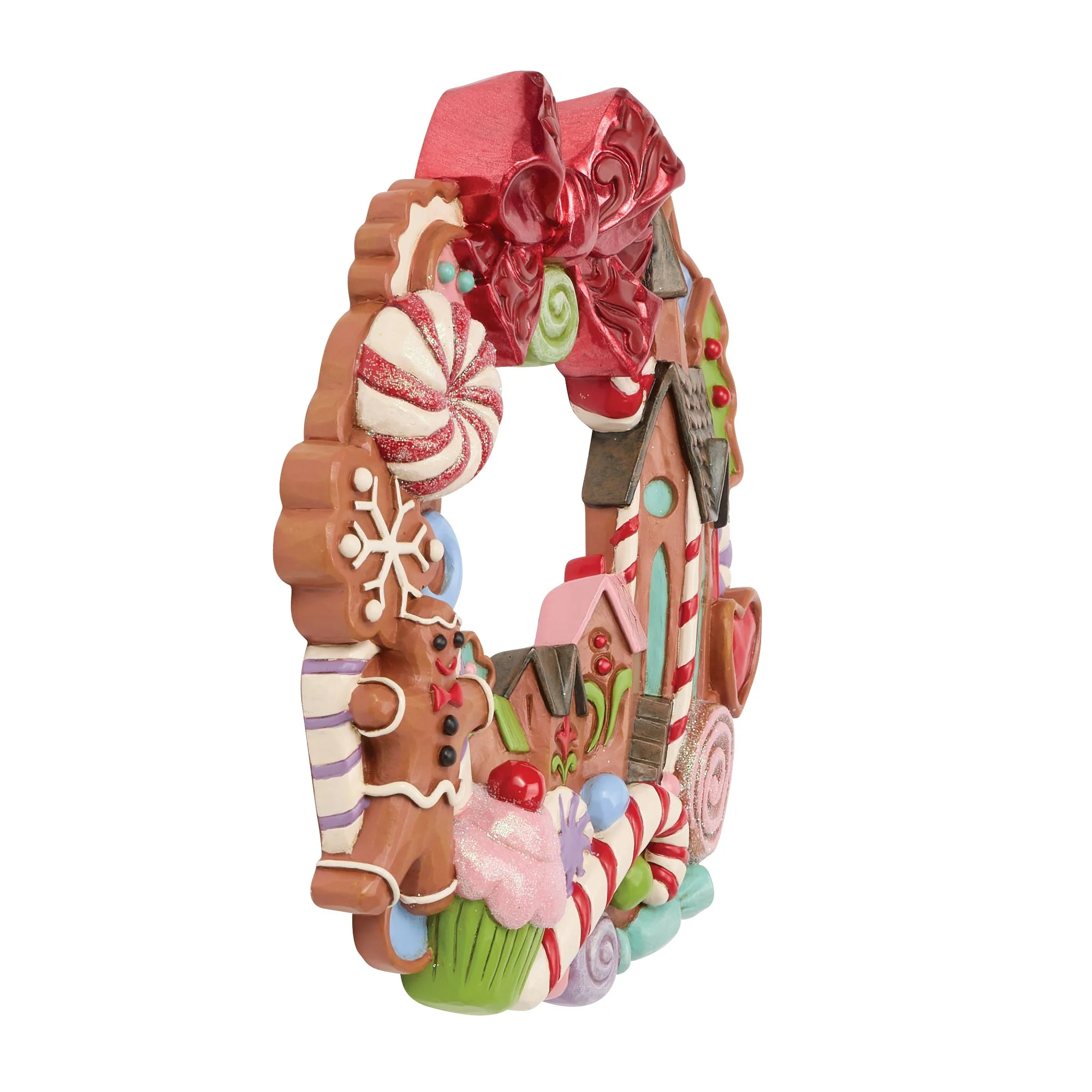 Gingerbread Wall Wreath - Image 3