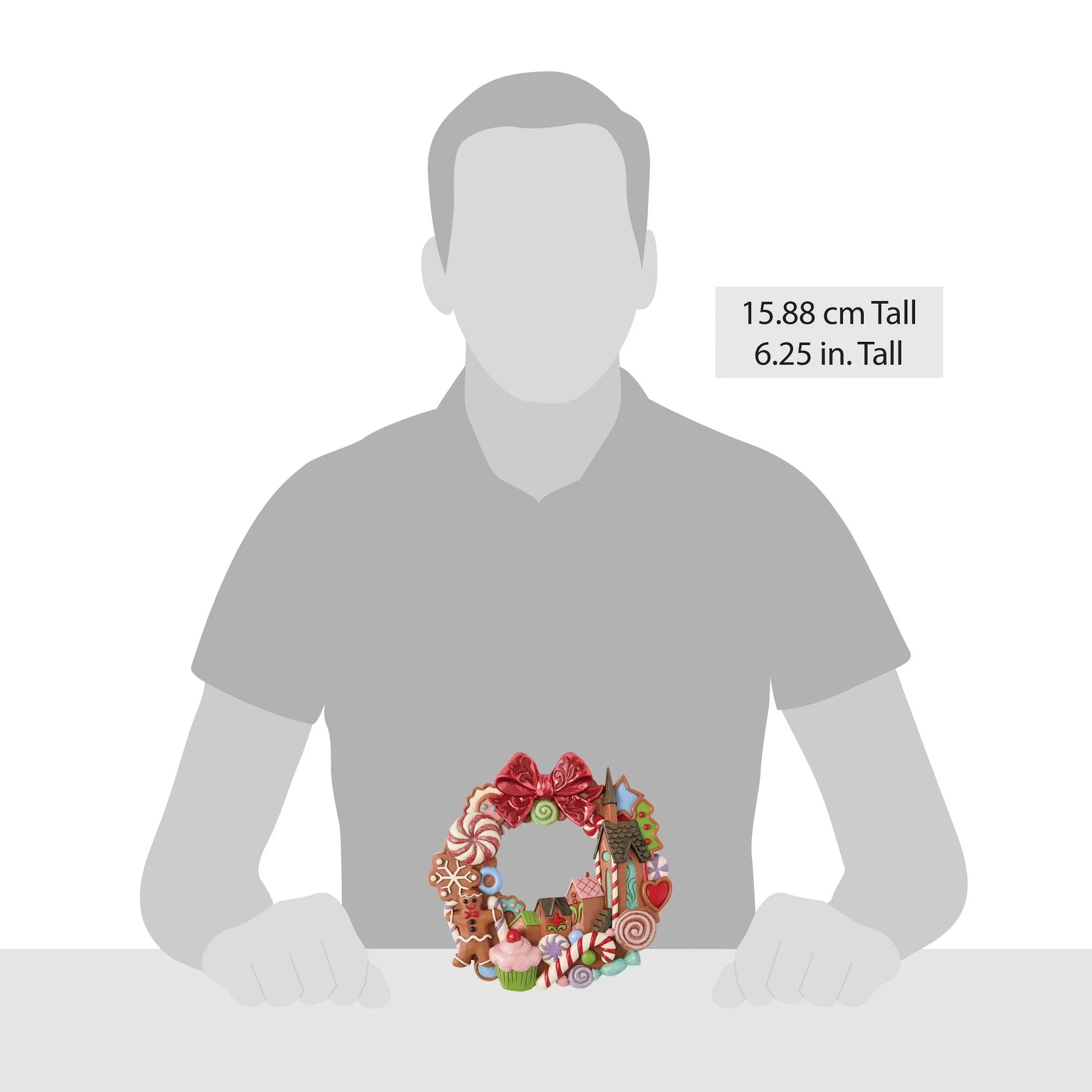 Gingerbread Wall Wreath - Image 4