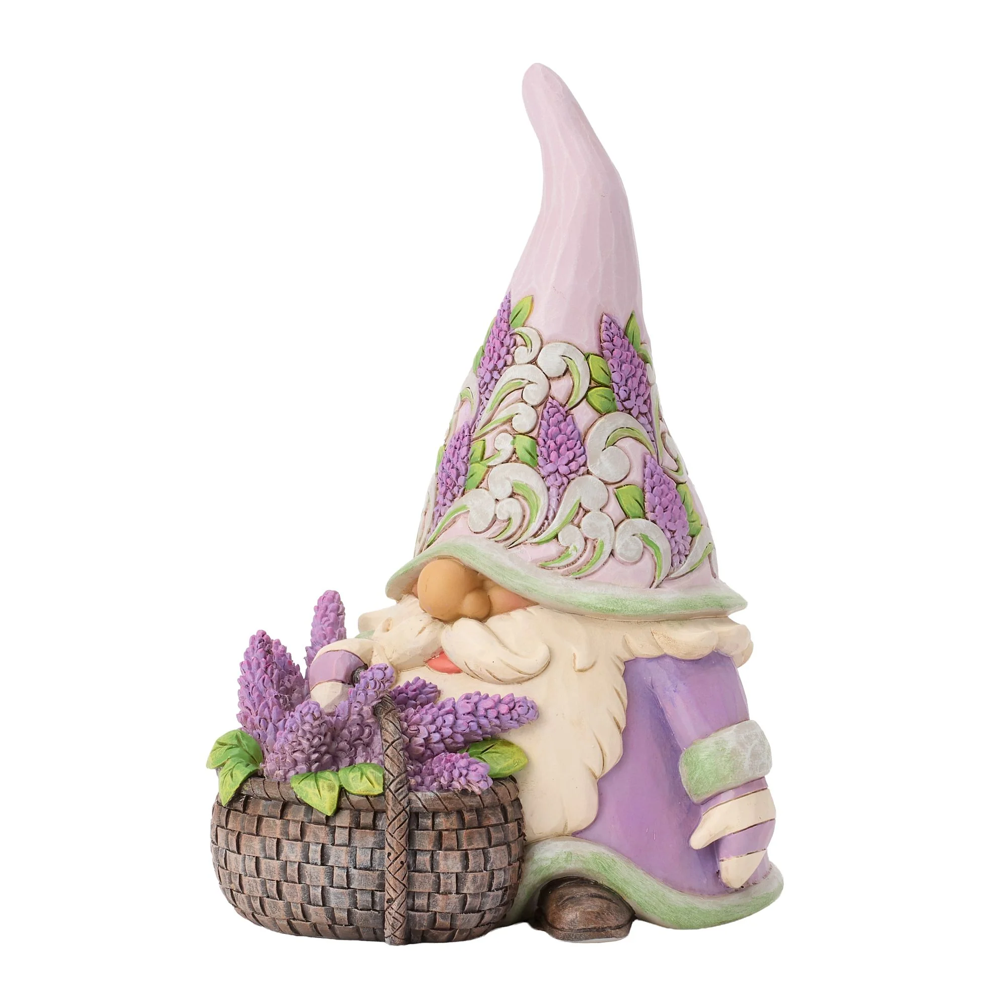 Gnome with Basket of Lilac Fig - Image 2
