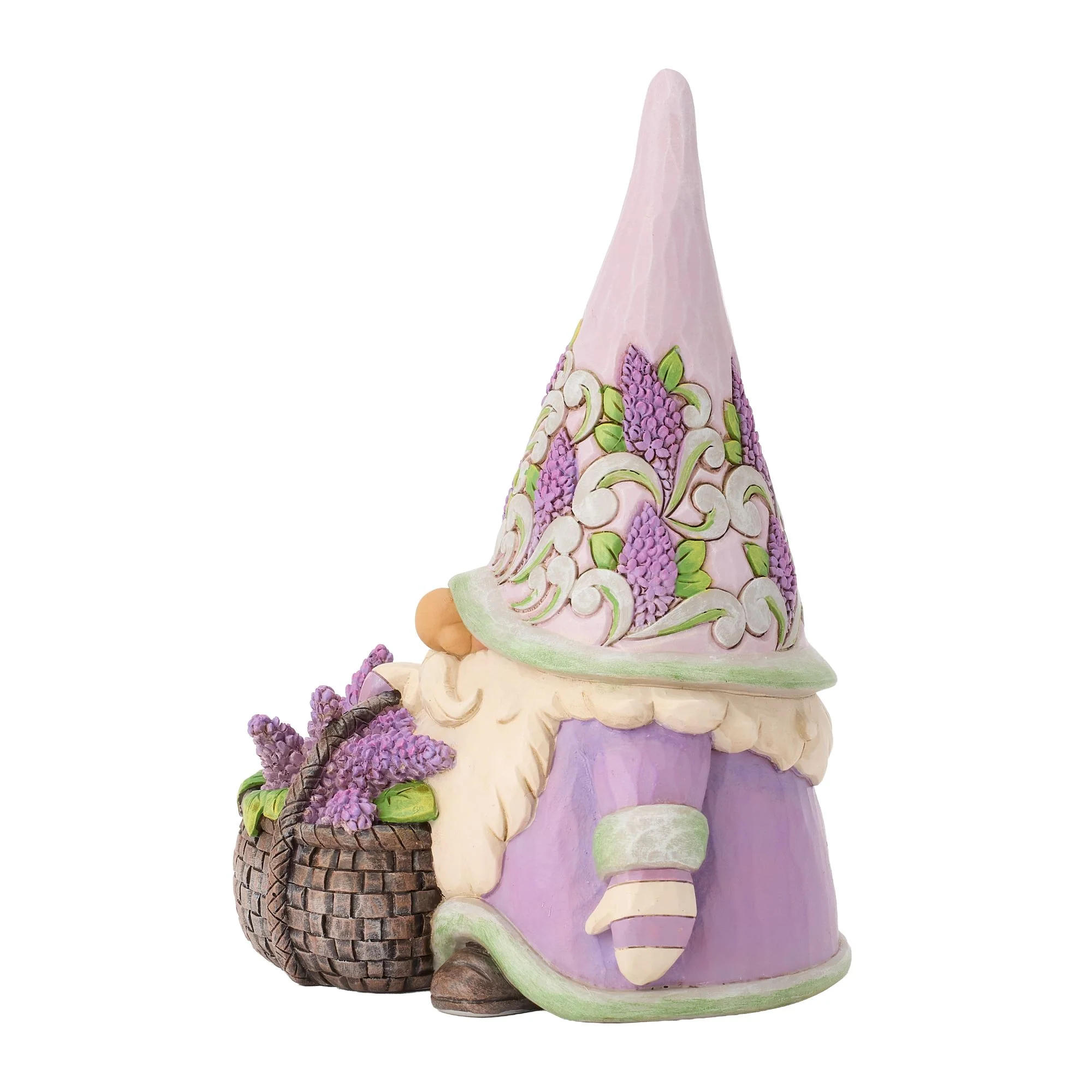 Gnome with Basket of Lilac Fig - Image 3