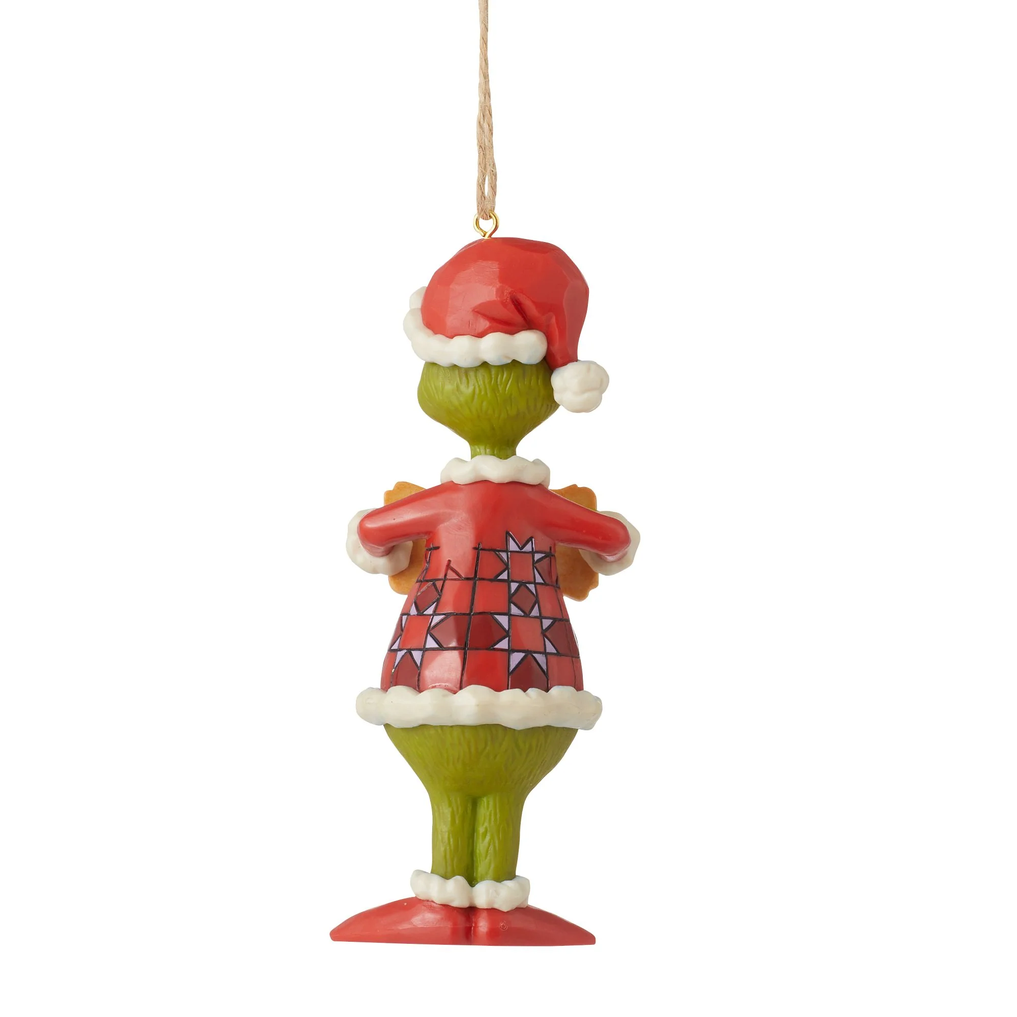 Grinch Beware a Grinch PVC Orn - Image 2