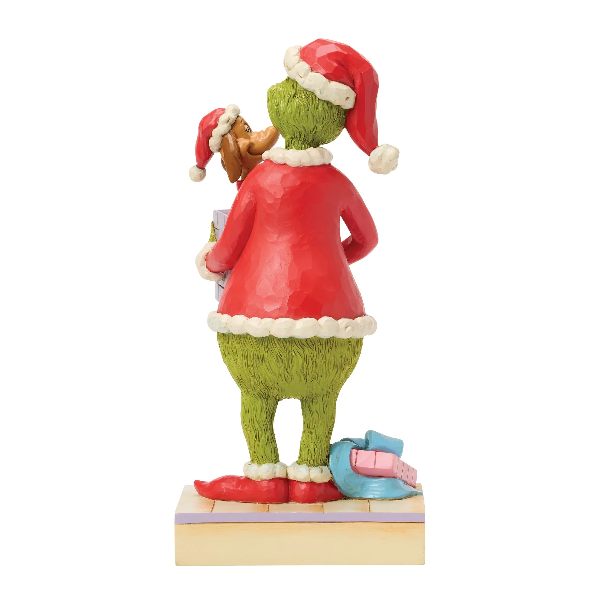 Grinch Holding Gift with Max - Image 3