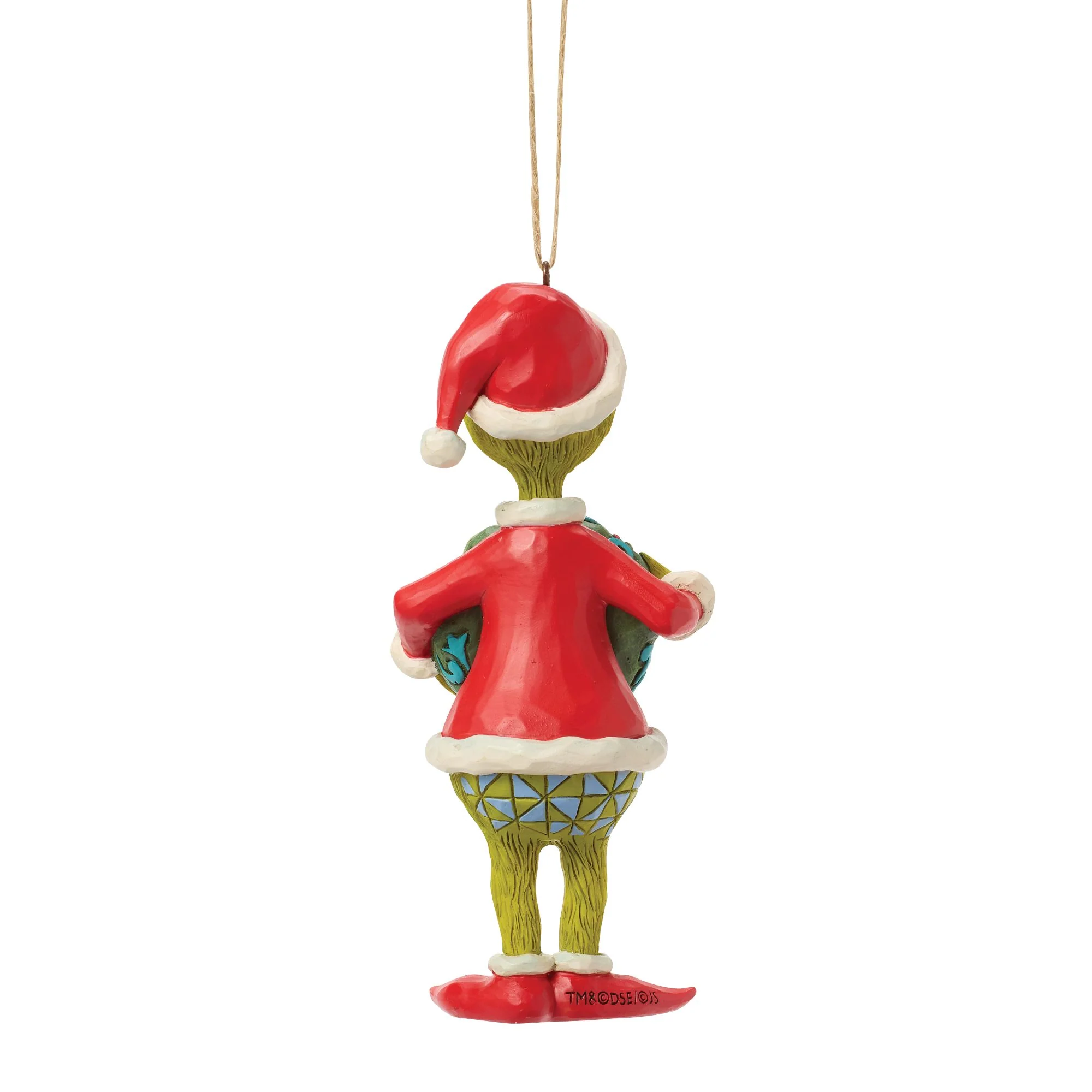 Grinch with Dated 2026 Wreath - Image 3