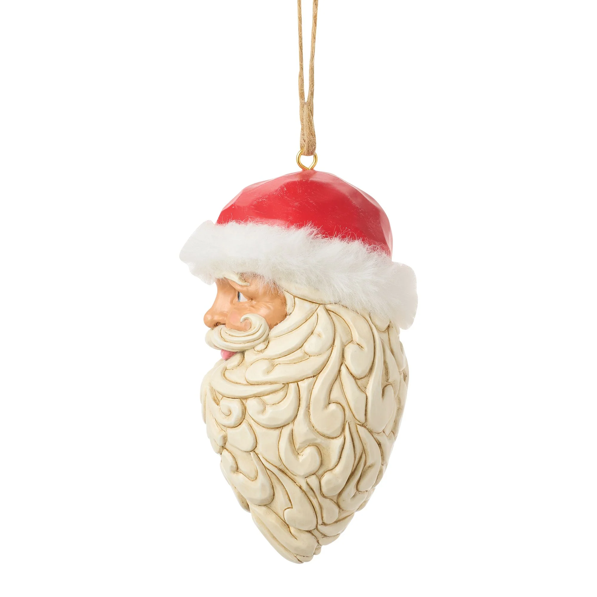 Large Santa Head Ornament - Image 2