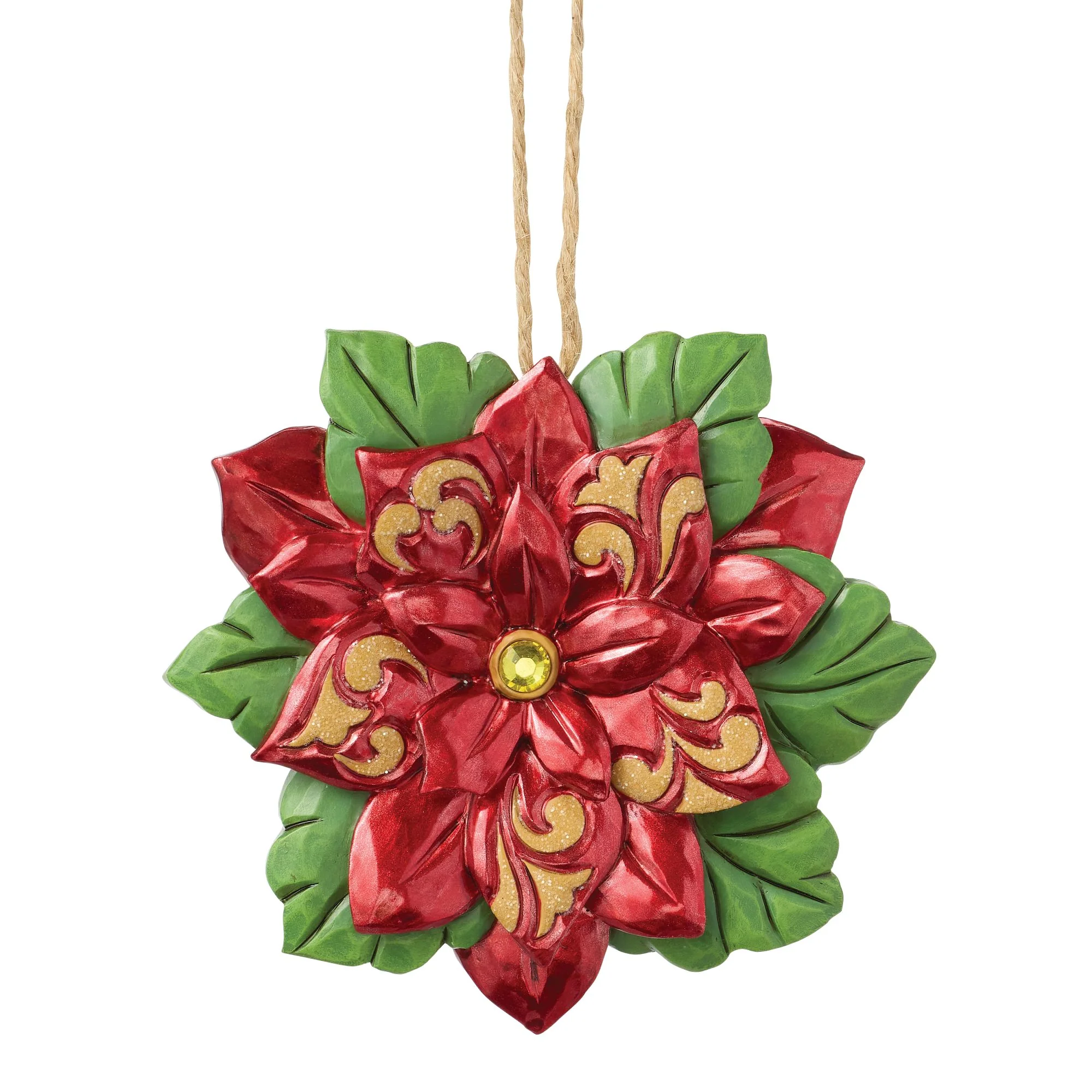 Legends of Poinsettia Orn