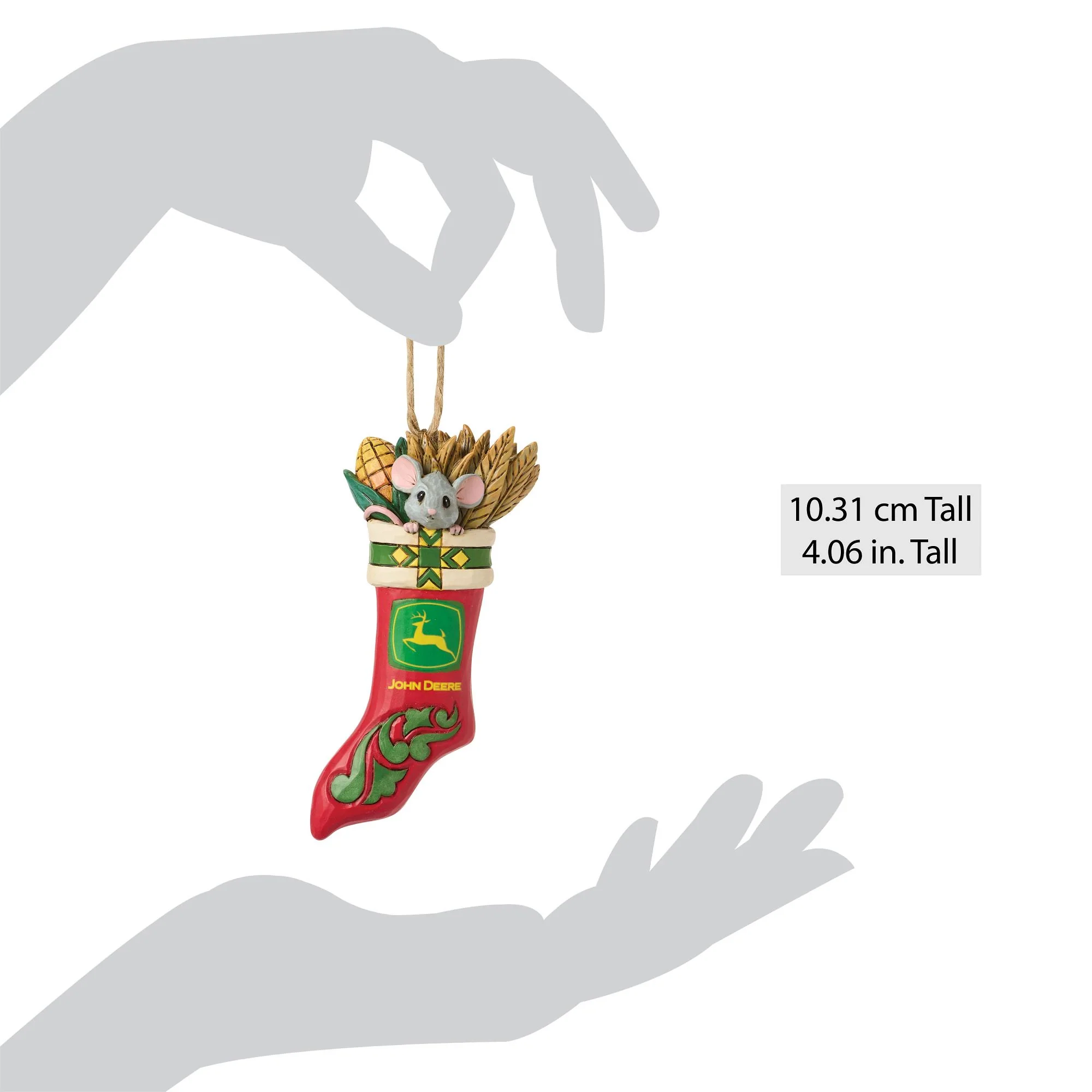 Mouse John Deere Stocking H/O - Image 4