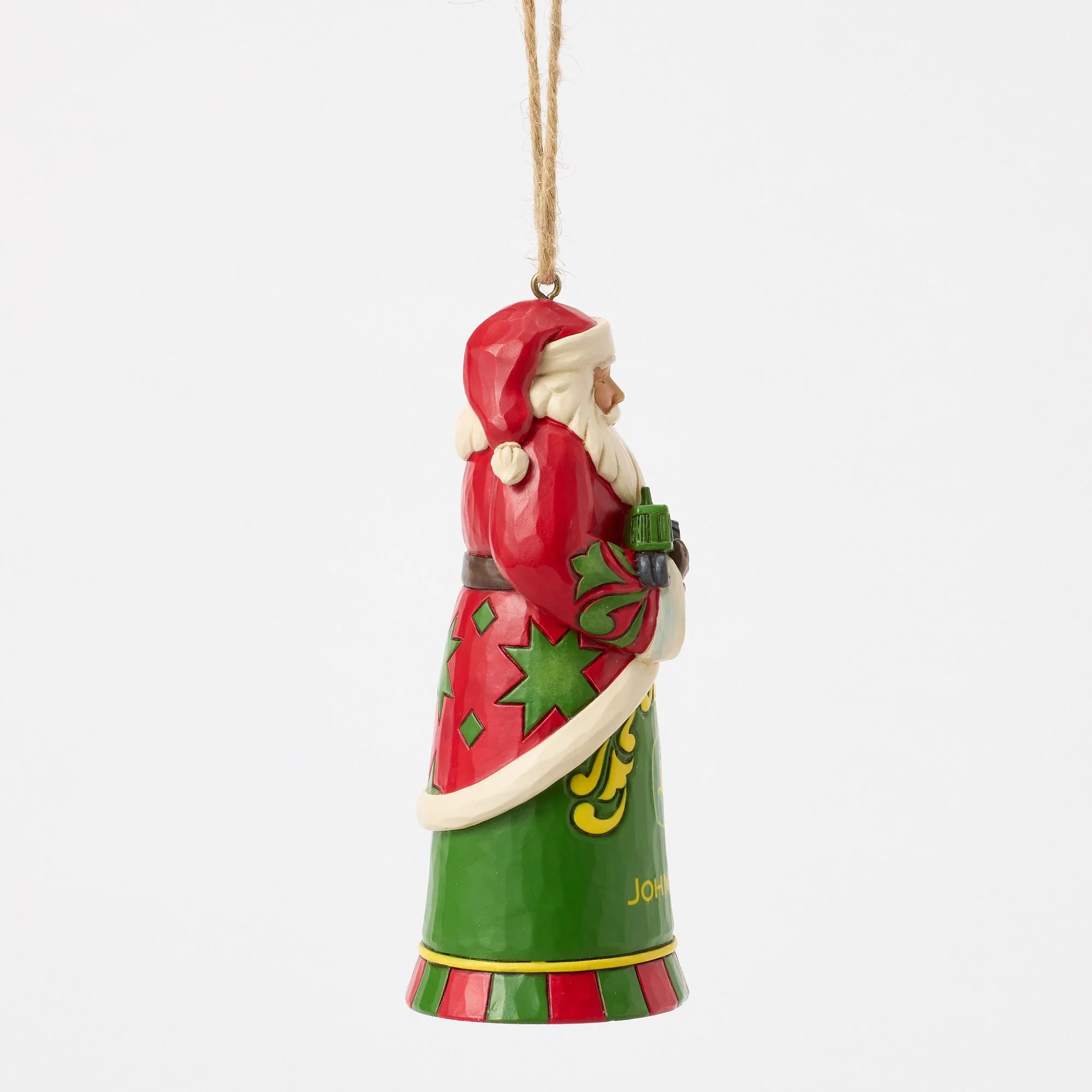 Santa with Tractor Orn - Image 5