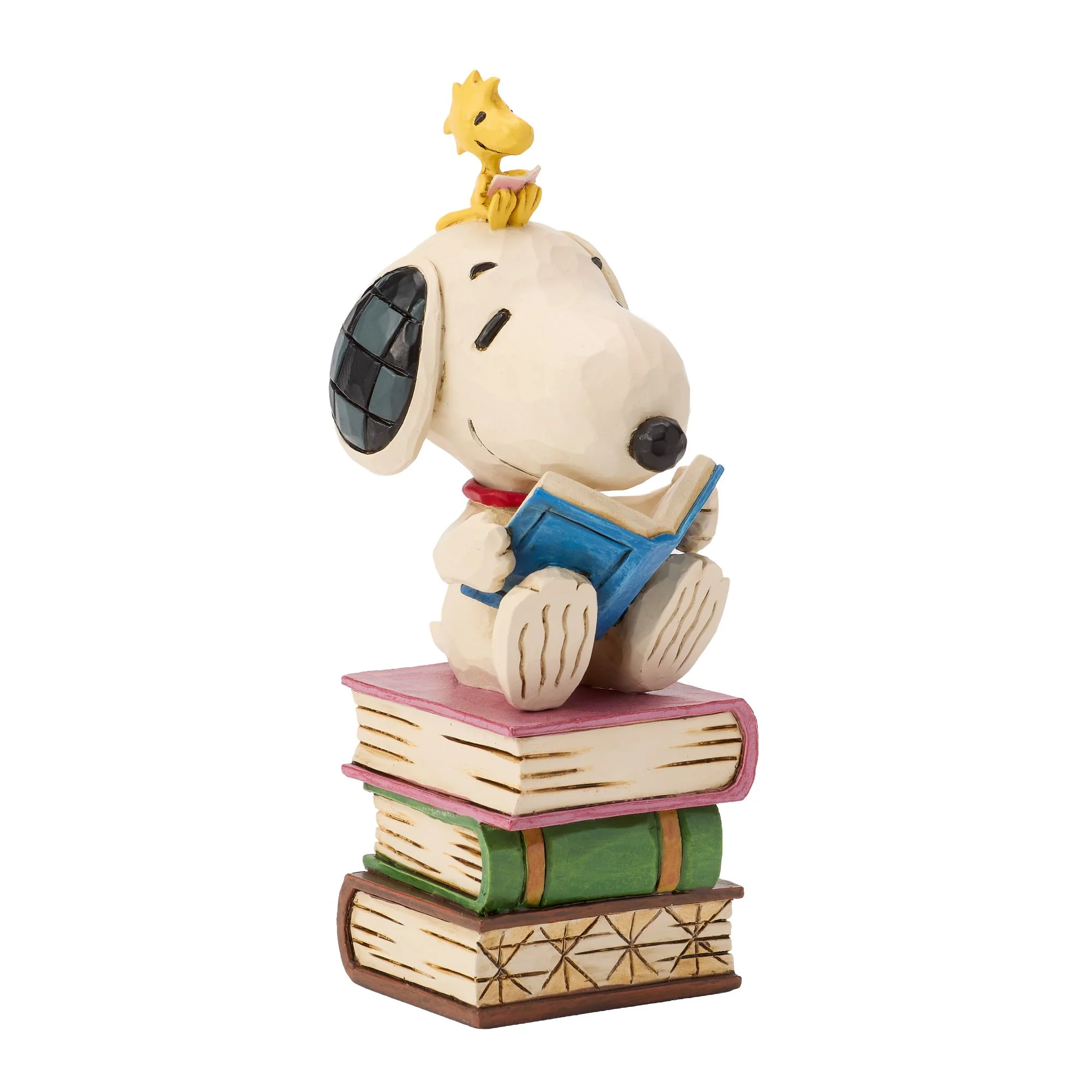 Snoopy Reading on Stacked Book - Image 2