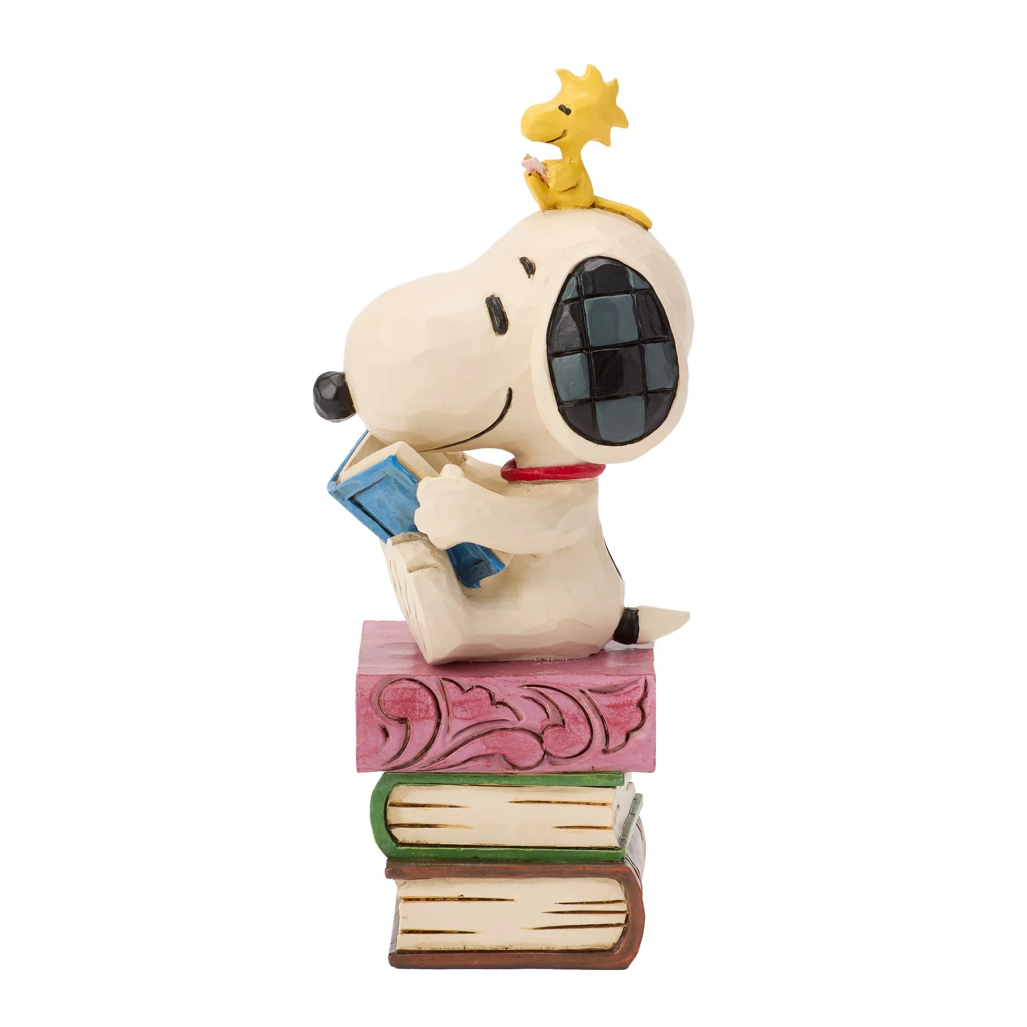 Snoopy Reading on Stacked Book - Image 4