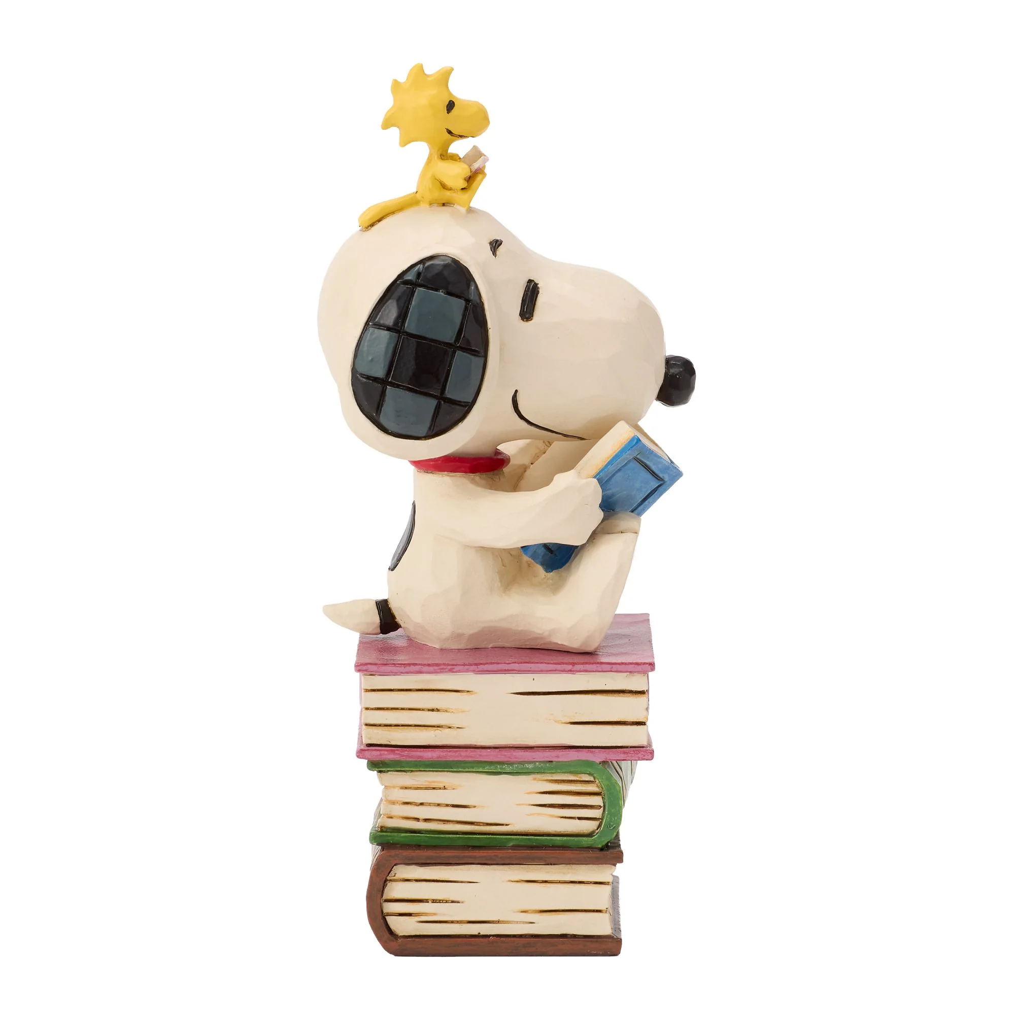 Snoopy Reading on Stacked Book - Image 6