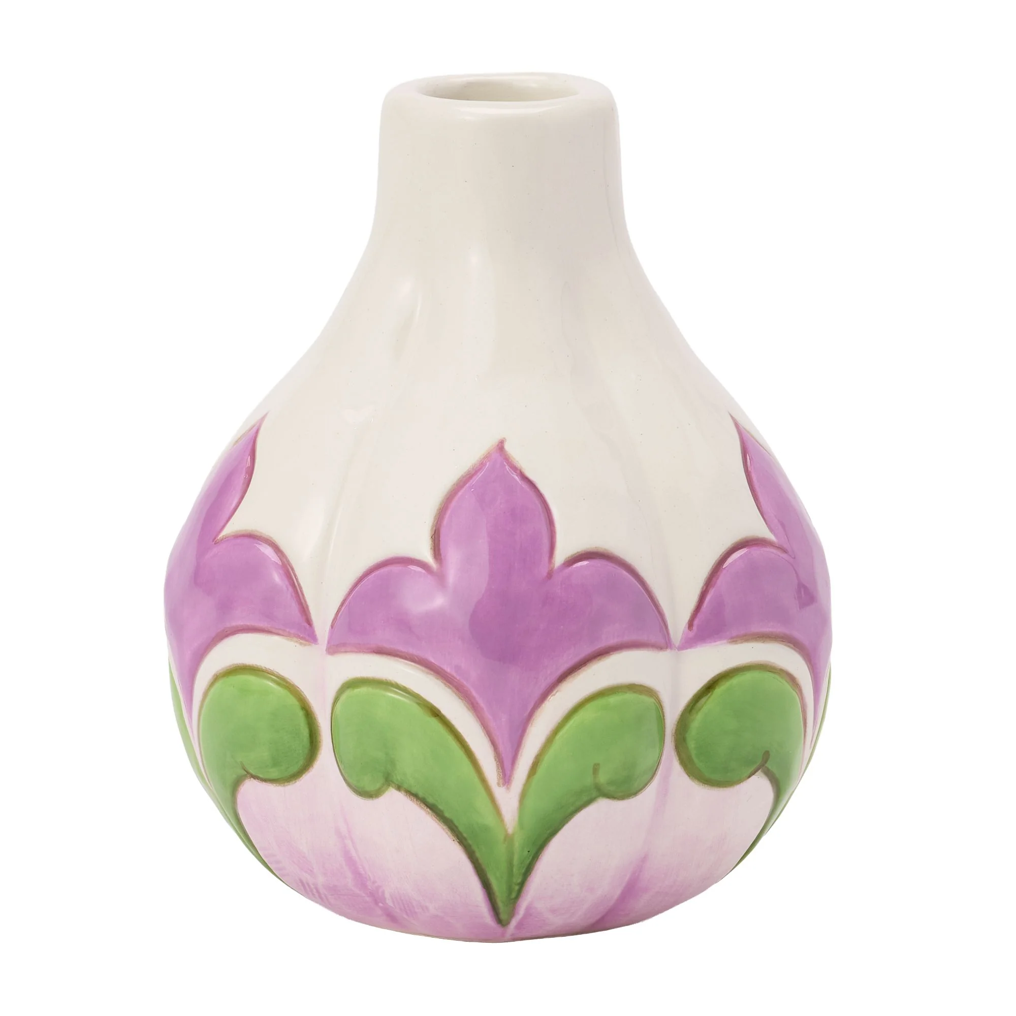 White with Floral Vase - Image 3